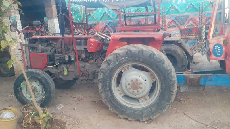 MILLAT Tractor with troly 2014 model open cheet 1