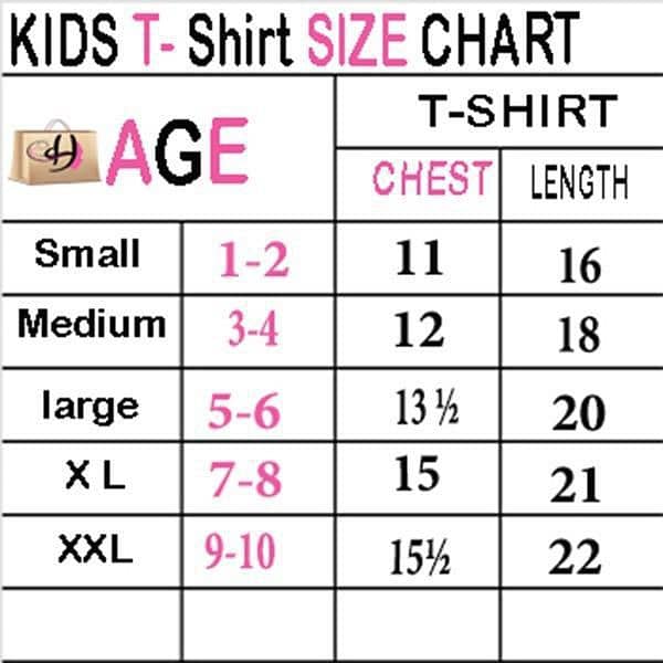 Kids Stitched Cotten Jersey Plan T-Shirt 3