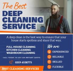 House cleaning/ Kitchen cleaning /Sofa & carpet cleaning/Deep cleanin