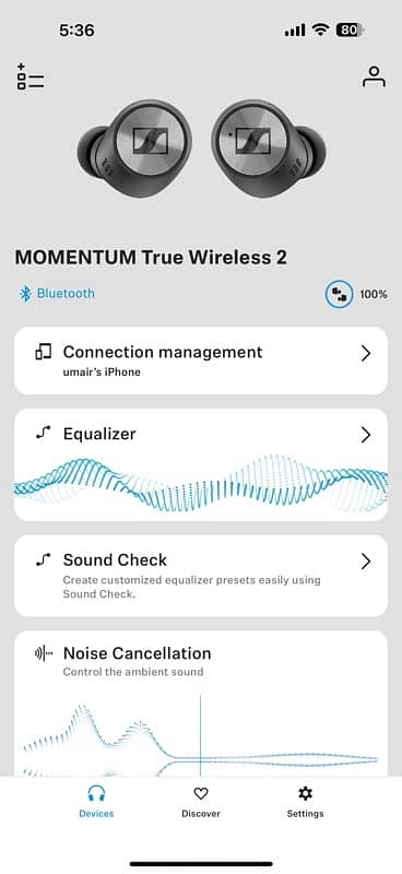 Original Sennheiser MOMENTUM True Wireless 2 1