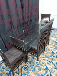 Dining table with 4 chairs