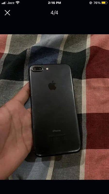 iphone 7 plus 256 gb pta aprove ladies use 0