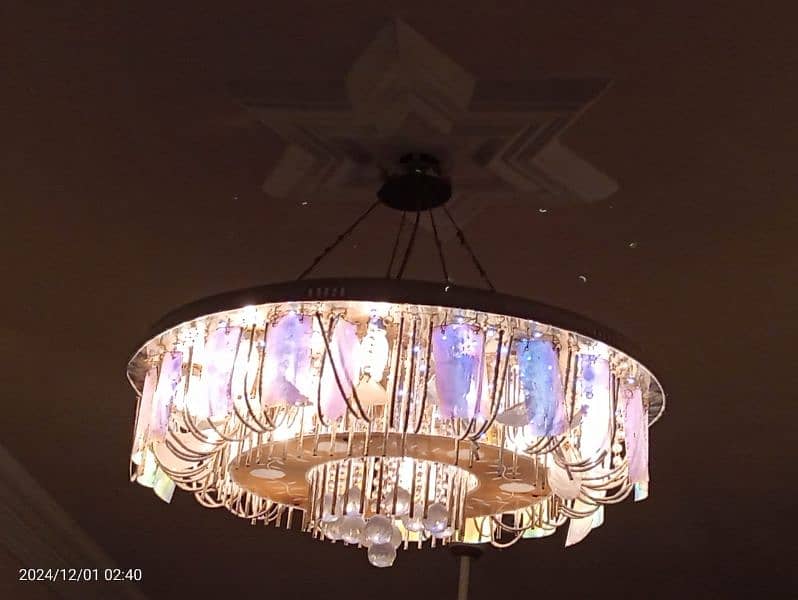 Modern LED Chandelier with Multi-Light Options 0