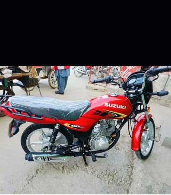 Suzuki GD110 self start in new condition 1