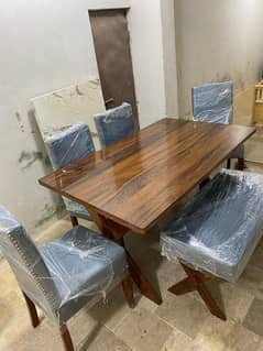 DINING TABLE DINING CHAIRS SET