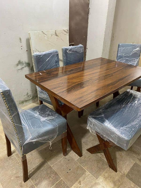 DINING TABLE DINING CHAIRS SET 9