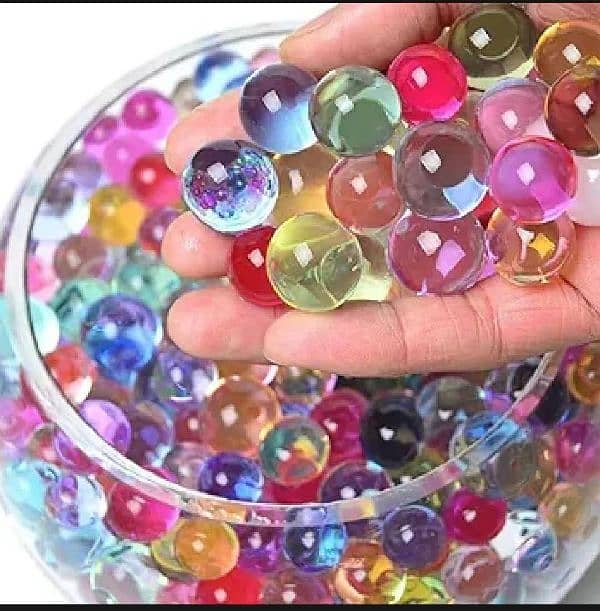 2000 Pcs Colored Orbeez Soft Crystal Water Balls 1