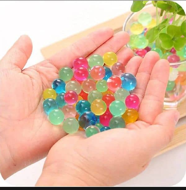 2000 Pcs Colored Orbeez Soft Crystal Water Balls 3