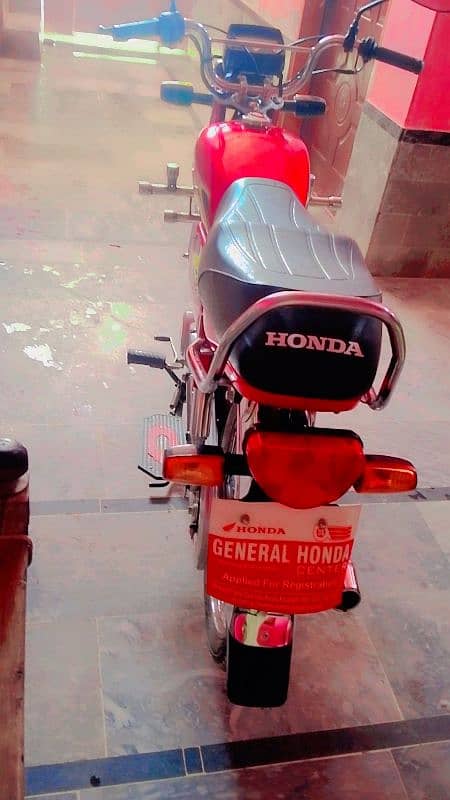 Honda CD 70 model adv 2025 5