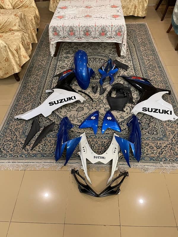 Suzuki gsxr 600 2014 fairing 1