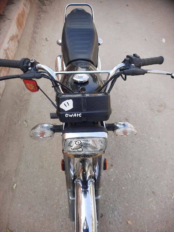 HONDA CG125cc Special Edition Self Start 5 Gear Model 2021 Karachi Num 5