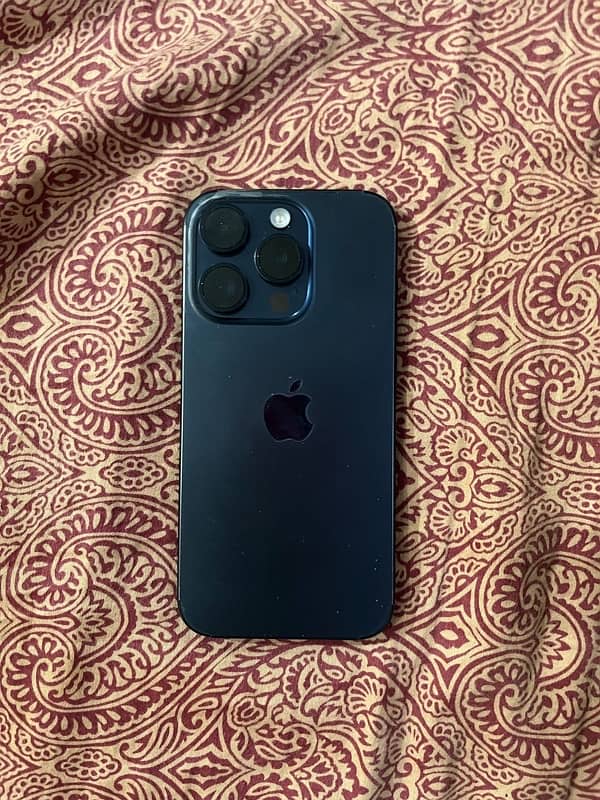 Apple iPhone 15 Pro - JV Blue Edition, Latest Model for Sale 1