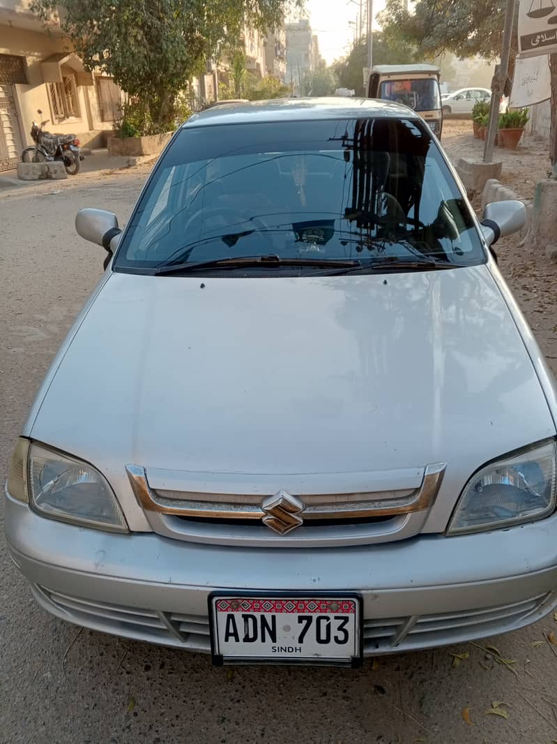 Suzuki Cultus VXR 2001 silver colour 2