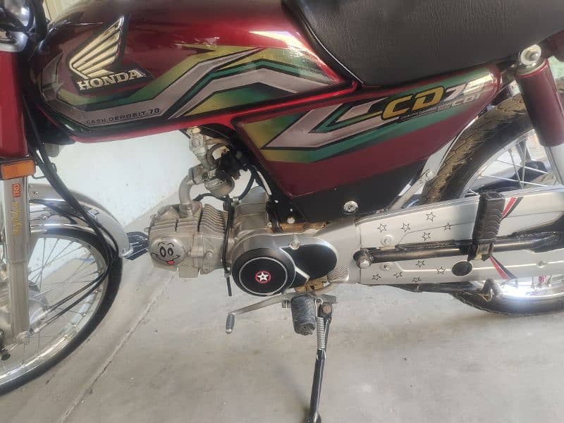 Honda CD 70 bike 1