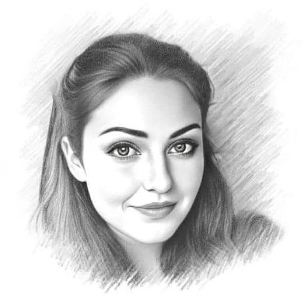 Handmade Pencil Sketch – Custom Realistic Artwork" 2