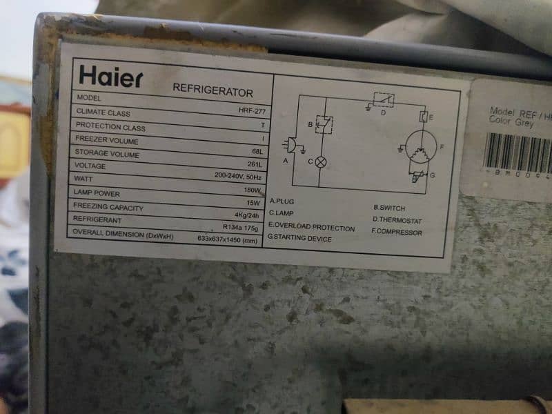 Haier Refrigerator 1