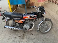 honda cg 125cc black