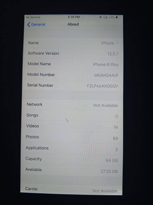 I phone 6 plus 64 gb non pta exchange available 4