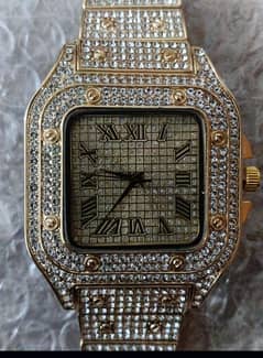 Fake diamond watch for sale. Discount available