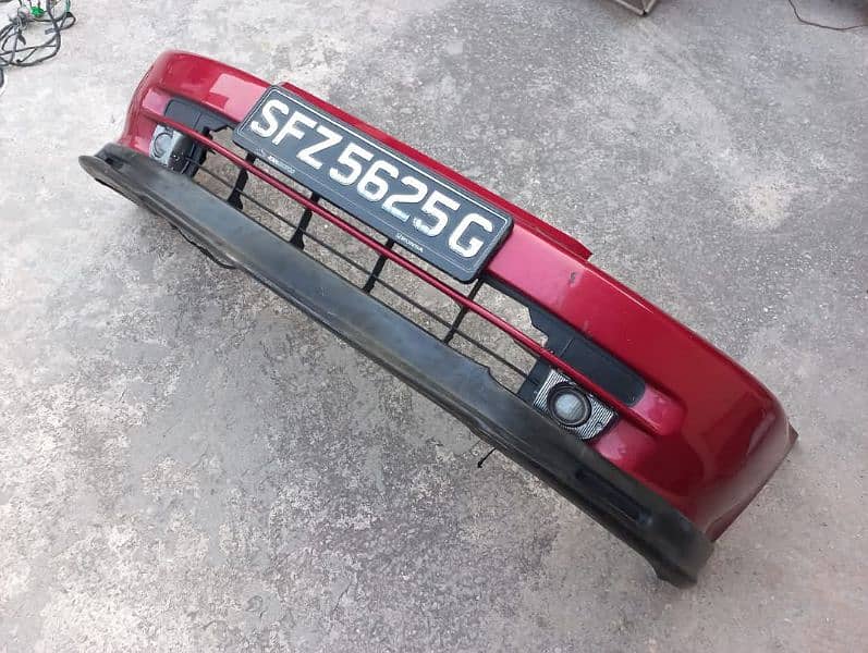 Honda Civic EG Ferio SiR Front Bumper with Fog Lamps and Front Lip 5