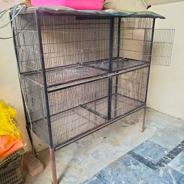 spot welding cage for birds 1