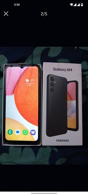 Galaxy Samsung A14 ( in varanty) 4