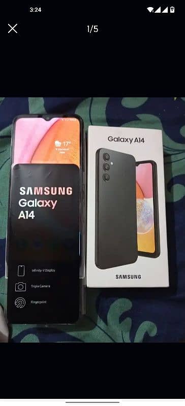 Galaxy Samsung A14 ( in varanty) 5