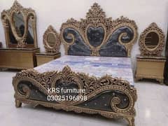 king size bed. dressing & showcase