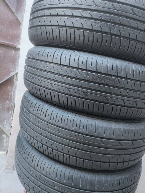 185/65R15 Honda City 4 Tyres Set Very Good condition 1