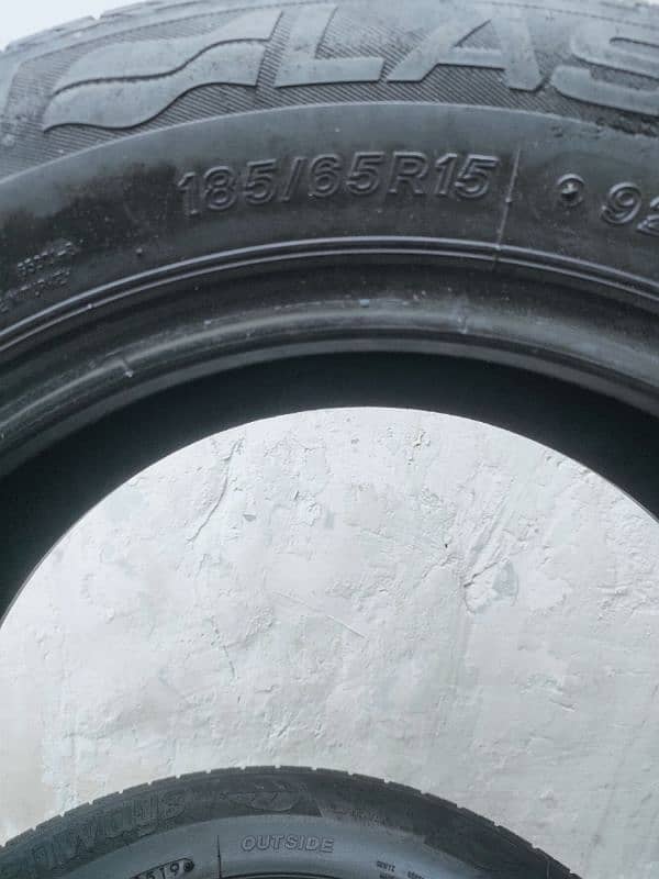 185/65R15 Honda City 4 Tyres Set Very Good condition 4