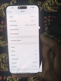 iPhone 15promax 256gb non pta jv black colour only phone