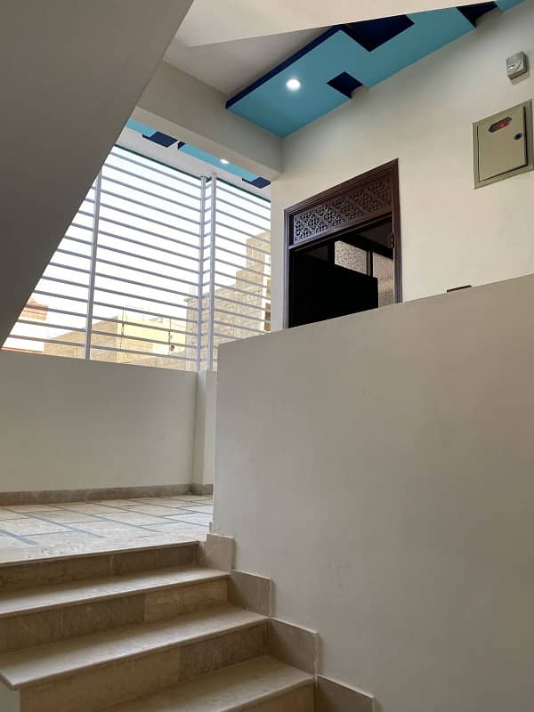 Brand New Zero Meter House Excellent.  North Karachi Sector 5A-3 14