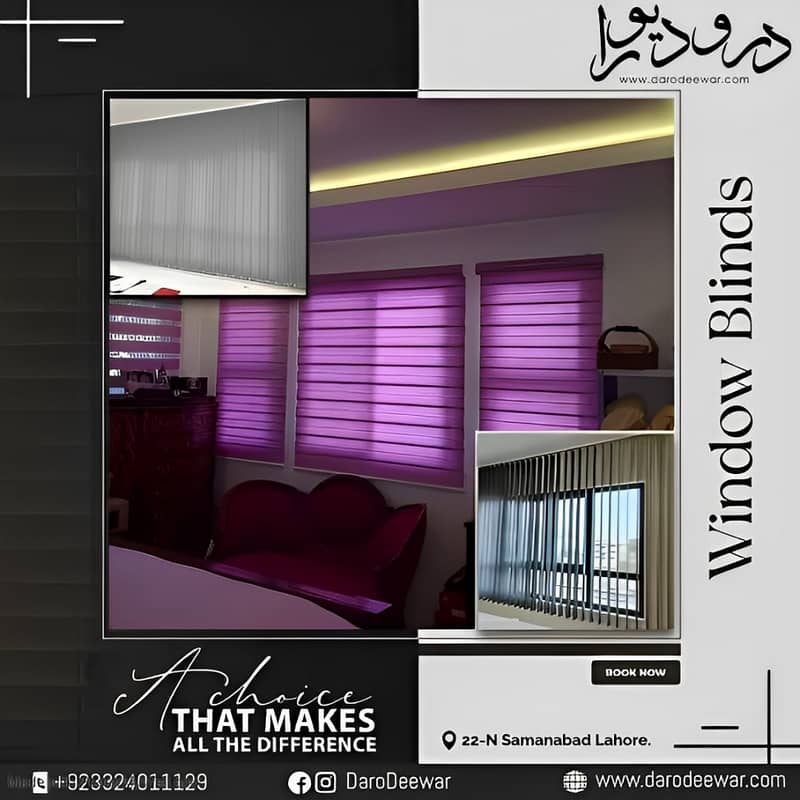 Roller Blinds Office blinds/roller blinds/wooden blind/curtains 7