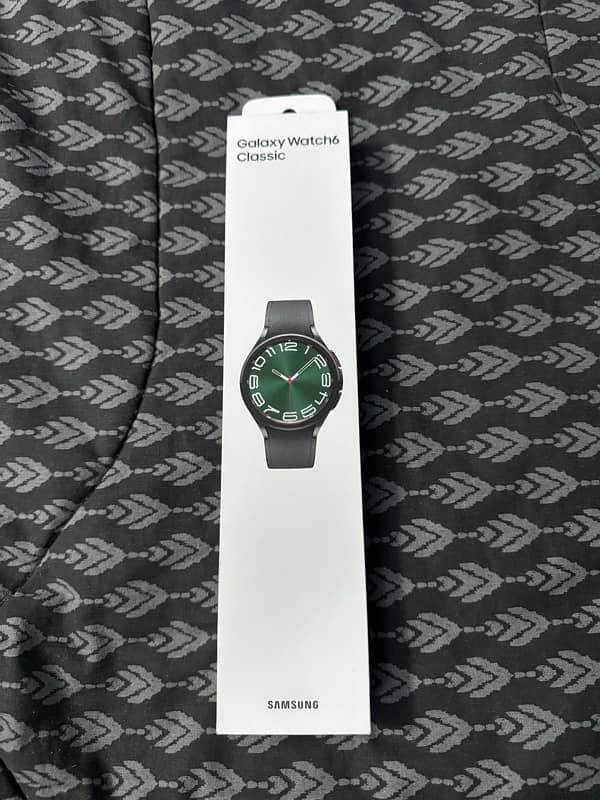 Samsung galaxy watch 6 Classic 0