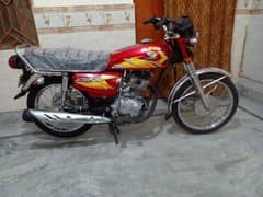 Honda 125 in original condition 21 model  biometric mil jy gi