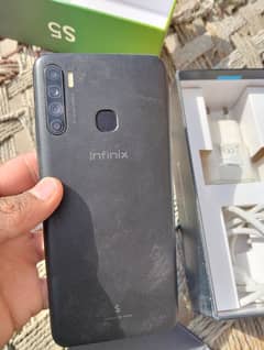 Infinix S5 6/128 With Complete Box & Charger