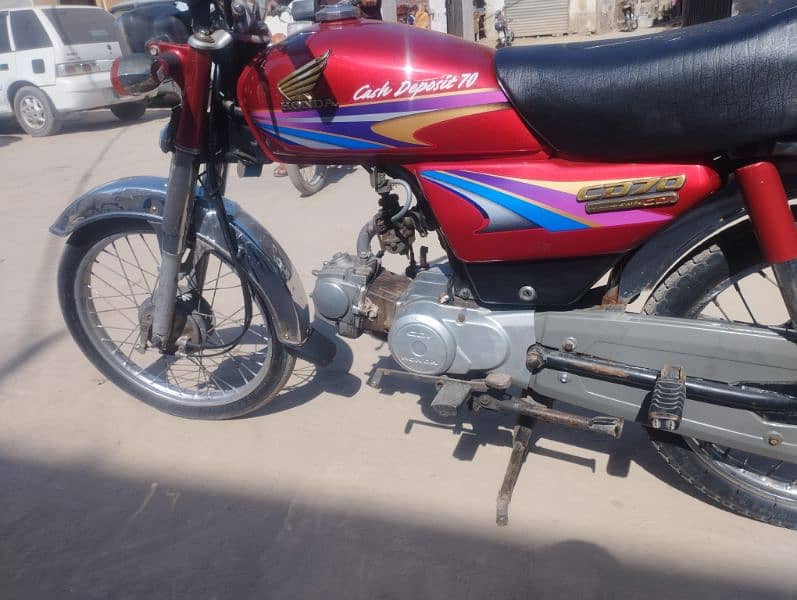 honda 70 Lahor nomber 2009 model. 03157520723 5