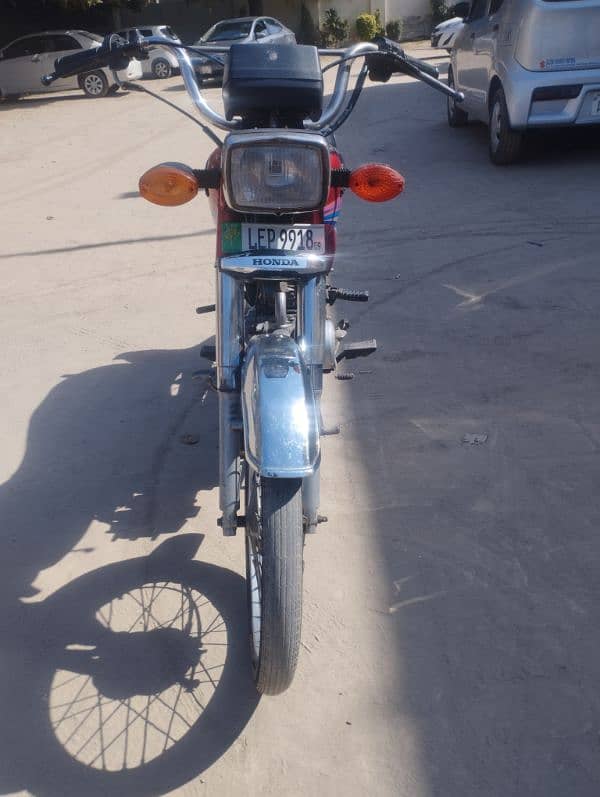 honda 70 Lahor nomber 2009 model. 03157520723 6