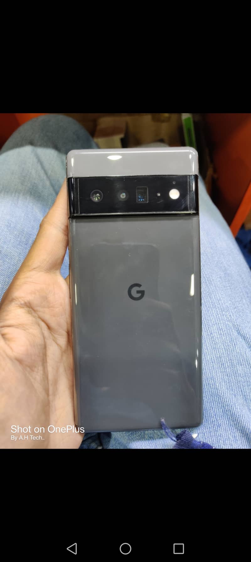 Bhai mary pasa google pixel 6 pro h 12gb 256 ma bhar sy ay hwa h non 1