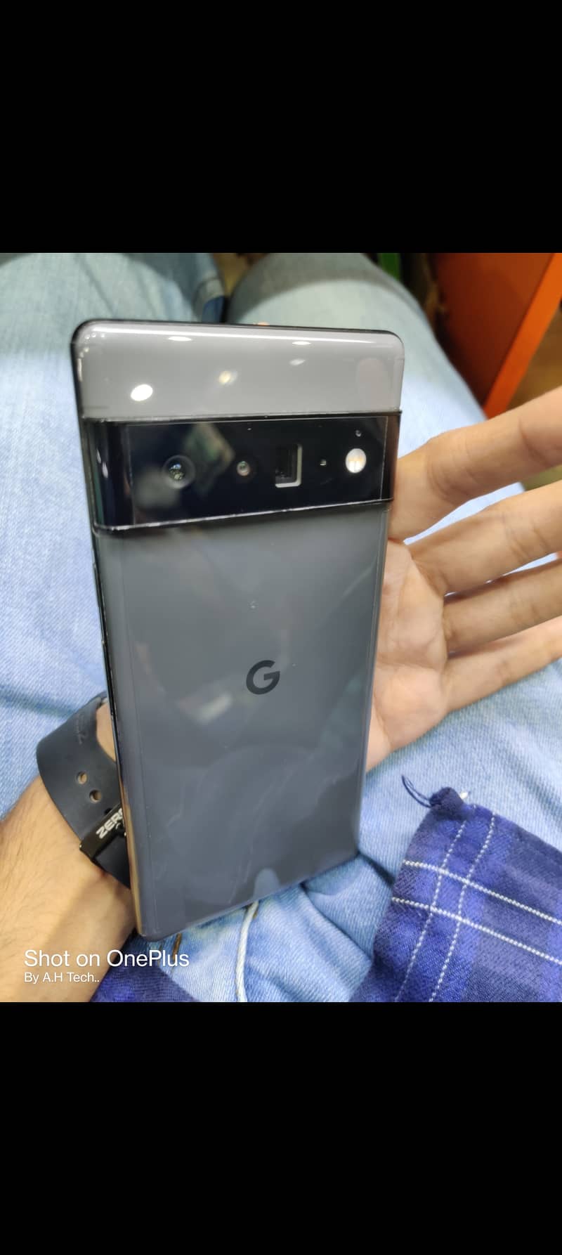 Bhai mary pasa google pixel 6 pro h 12gb 256 ma bhar sy ay hwa h non 2