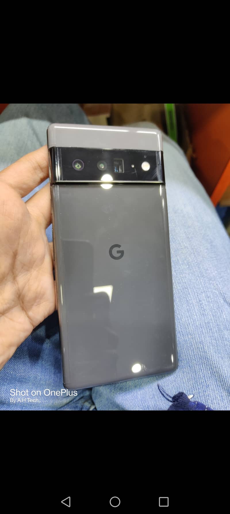 Bhai mary pasa google pixel 6 pro h 12gb 256 ma bhar sy ay hwa h non 3