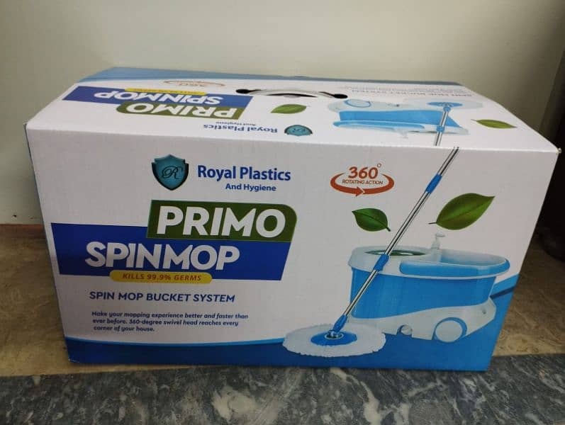 360° Spin Mop With Bucket, Spin Mop For Floor Cleaning 2
