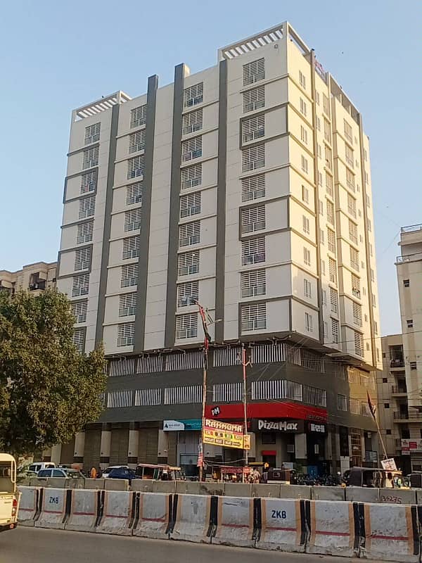 FOR RENT - 2BEDDD FLAT AVAILABLE IN BRAND NEW PROJECT IN BLOCK-7 GULISTAN E JAUHAR KARACHI 2