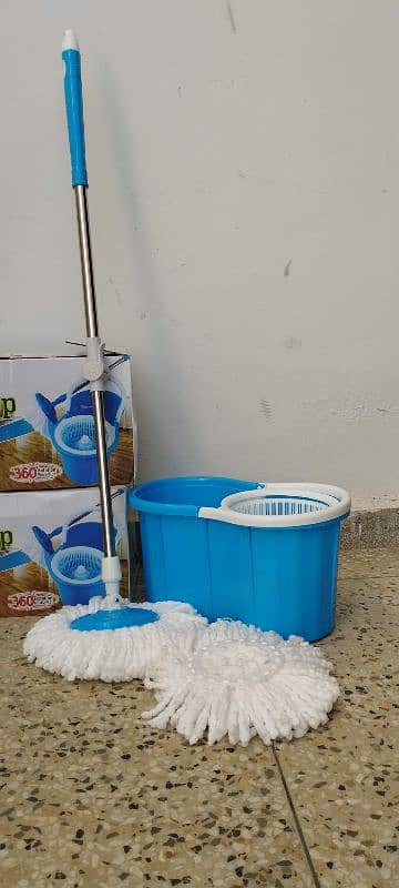 360° Spin Mop With Bucket, Mop for floor cleaning 12