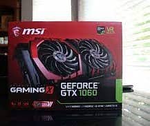 MSI GTX 1060 6GB GAMING X VARIENT ORIGINAL SEALED