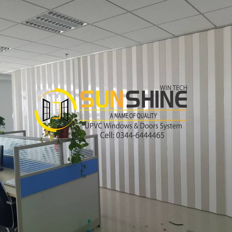 PVC Folding partition Shutter instead of alumunium and glass 9