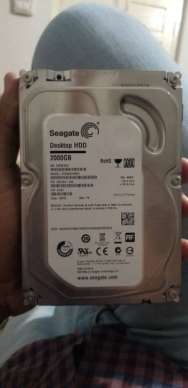 2tb hardisk 0