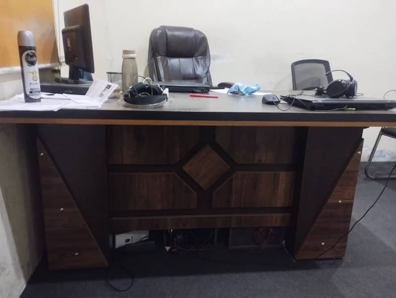 Office Table, Sofa and Chair For Sale 0