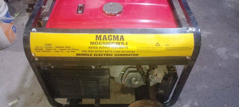 generator 6 kv ,magma brand,best and company genuine condition 0