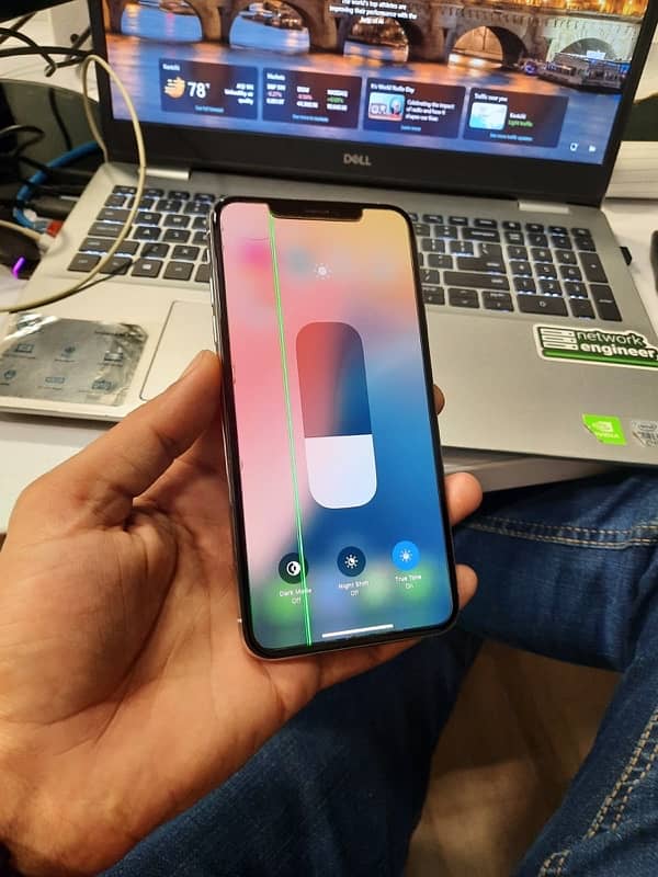 iPhone XS Max dull sim PTA Approved 64gb 9